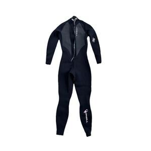 O'Neill Womens Full Wetsuit Size 6 Reactor 3:2 Black Pink Long Sleeve EUC